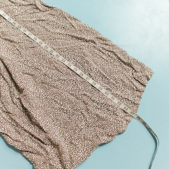 Jenni Kayne Leopard Print Short Sleeve Shift Tunic Shirt Dress Size XLarge - Picture 7 of 8